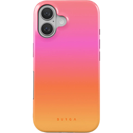 Coque magsafe pour iphone 16 plus tough motifs sunset club burga