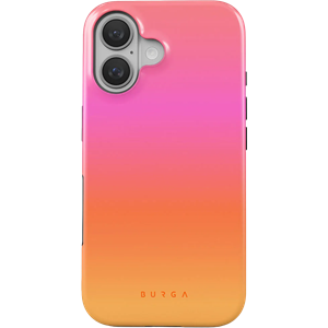 Coque magsafe pour iphone 16 plus tough motifs sunset club burga