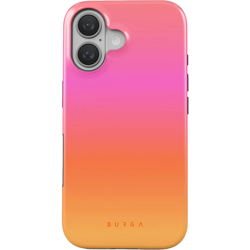 Coque magsafe pour iphone 16 plus tough motifs sunset club burga