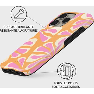 Coque magsafe pour iphone 16 pro max tough motifs aloha burga