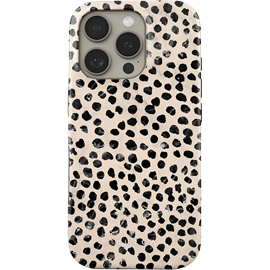 Coque magsafe pour iphone 16 pro max tough motifs almond latte burga