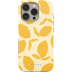 Coque magsafe pour iphone 16 pro max tough motifs lemon tart burga
