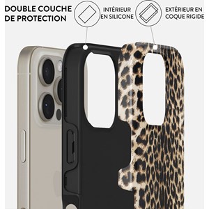 Coque magsafe pour iphone 16 pro max tough motifs player burga