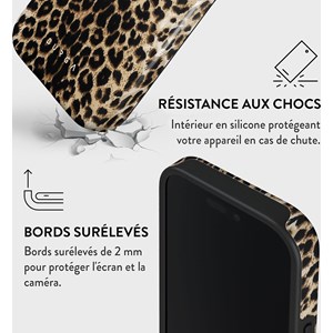 Coque magsafe pour iphone 16 pro max tough motifs player burga