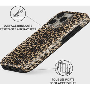 Coque magsafe pour iphone 16 pro tough motifs player burga