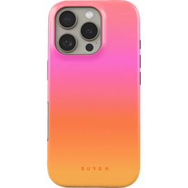 Coque magsafe pour iphone 16 pro tough motifs sunset club burga