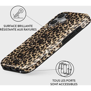 Coque magsafe pour iphone 16 tough motifs player burga