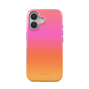 Coque magsafe pour iphone 16 tough motifs sunset club burga