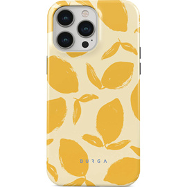 Coque pour iphone 14 pro rigide motifs lemon tart burga