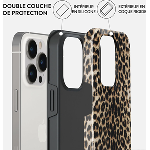 Coque pour iphone 14 pro rigide motifs player burga