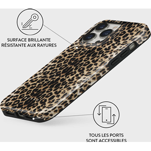 Coque pour iphone 14 pro rigide motifs player burga