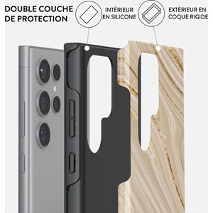 Coque pour samsung galaxy s24 ultra rigide motifs full glam burga