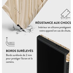 Coque pour samsung galaxy s24 ultra rigide motifs full glam burga