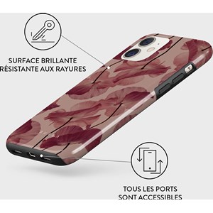 Coque pour iphone 11 tough motifs tender kiss burga