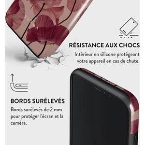 Coque pour iphone 11 tough motifs tender kiss burga