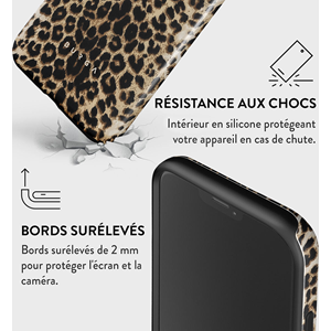 Coque pour iphone 12 tough motifs player burga