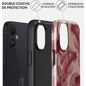Coque pour iphone 12 tough motifs tender kiss burga
