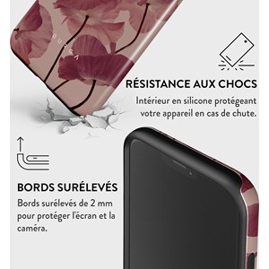 Coque pour iphone 12 tough motifs tender kiss burga