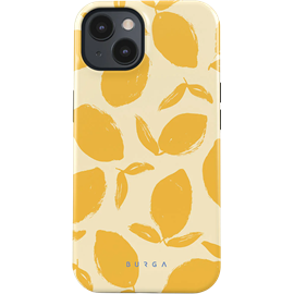 Coque pour iphone 13 rigide motifs lemon tart burga