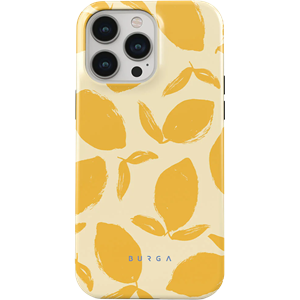 Coque pour iphone 13 pro rigide motifs lemon tart burga