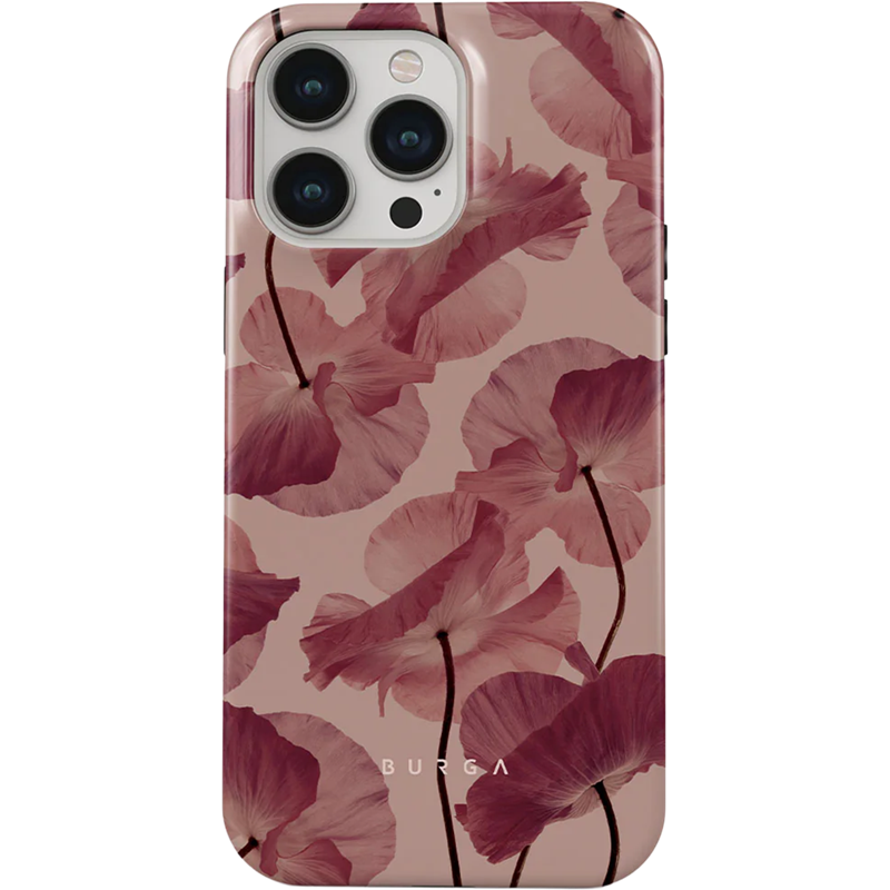 Coque pour iphone 14 pro rigide motifs tender kiss burga