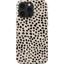 Coque pour iphone 15 pro rigide motifs almond latte burga