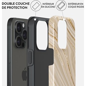 Coque pour iphone 15 pro max rigide motifs full glam burga