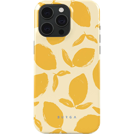 Coque pour iphone 15 pro max rigide motifs lemon tart burga