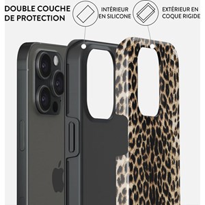 Coque pour iphone 15 pro max rigide motifs player burga