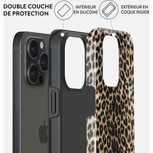 Coque pour iphone 15 pro max rigide motifs player burga