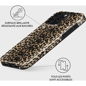 Coque pour iphone 15 pro max rigide motifs player burga