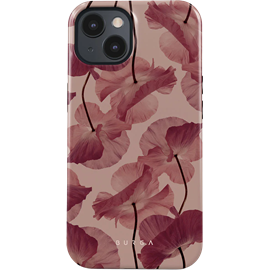 Coque pour iphone 15 rigide motifs tender kiss burga