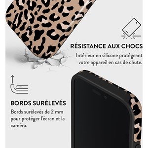 Coque pour iphone 16 tough motifs pure instinct burga
