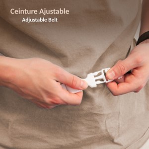 Couvre dos et nuque chauffant - velours ultra doux - 6 niveaux de chauffe,