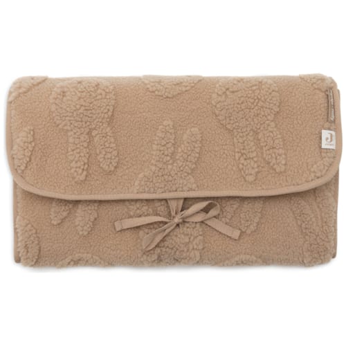 Jollein - Tapis à langer nomade miffy jacquard teddy biscuit