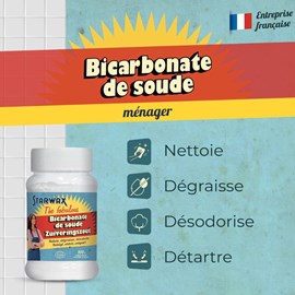 Bicarbonate de soude en pot - 500g