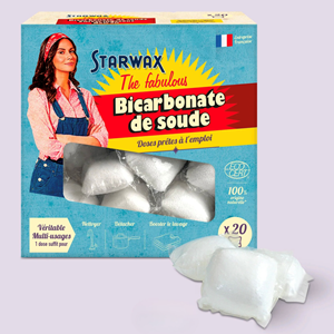 Bicarbonate de soude - 20 doses prêtes à l'emploi