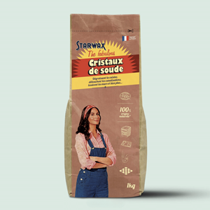 Cristaux de soude en sachet - 1kg