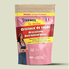 Cristaux de soude en sachet - 2,5kg