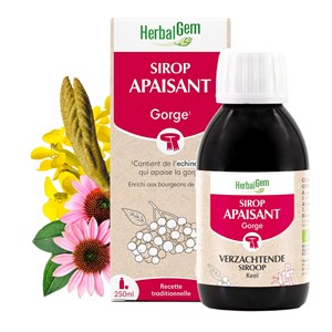 Herbalgem - sirop apaisant gorge - bio