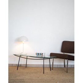 Donna, la table basse en verre n°508