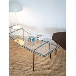 Donna, la table basse en verre n°508