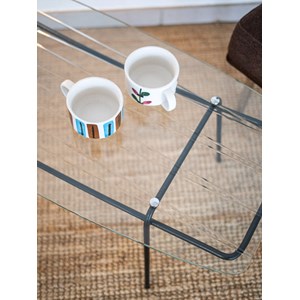 Donna, la table basse en verre n°508