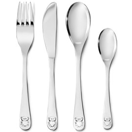 Coffret couverts ours cœur