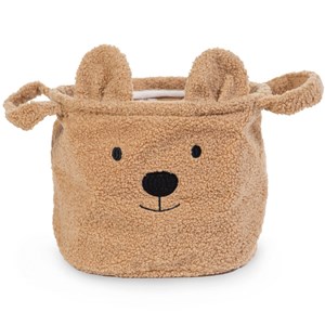 Panier de toilette teddy beige (25 x 20 cm)