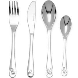 Couverts couverts acier animaux