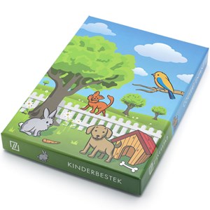 Couverts couverts acier animaux