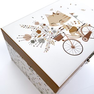 Boîte à bijoux musicale