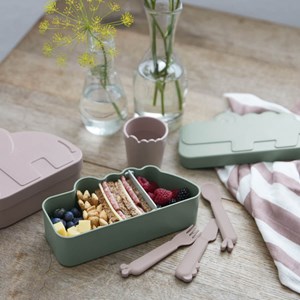 Boîte à goûter croco vert