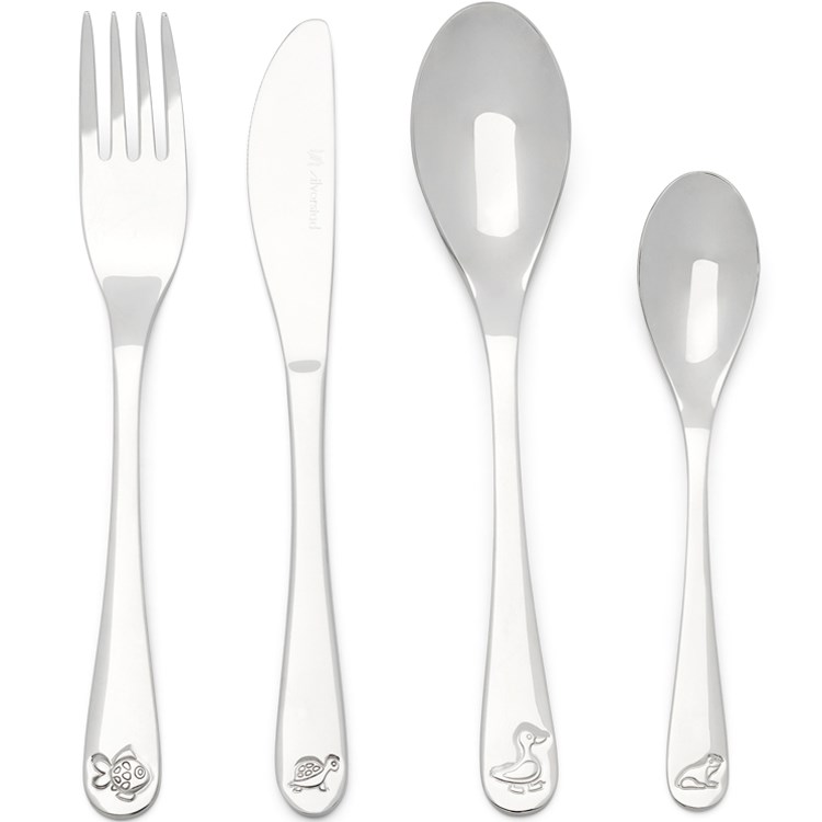 Coffret couverts water life gravés